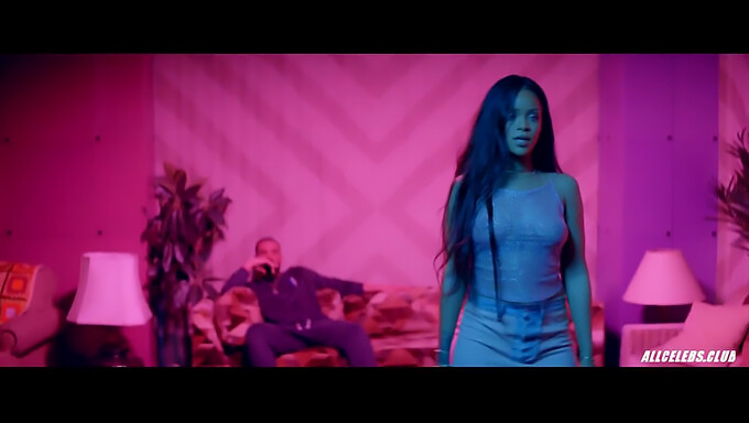 Rihanna'nın "Work" müzik videosunda baştan çıkarıcı dansı