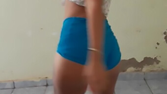 Hot Young Latina Dances Seductively