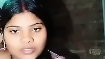 Indian Aunty With Small Tits Pleasures Herself On Camera