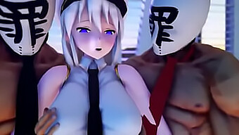 Experimente O Prazer De Um Boquete 3d Com As Habilidades Mmd Da Azurlane